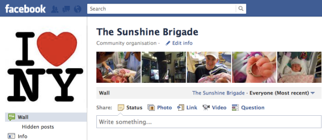 LIKE the Sunshine Brigade on Facebook!